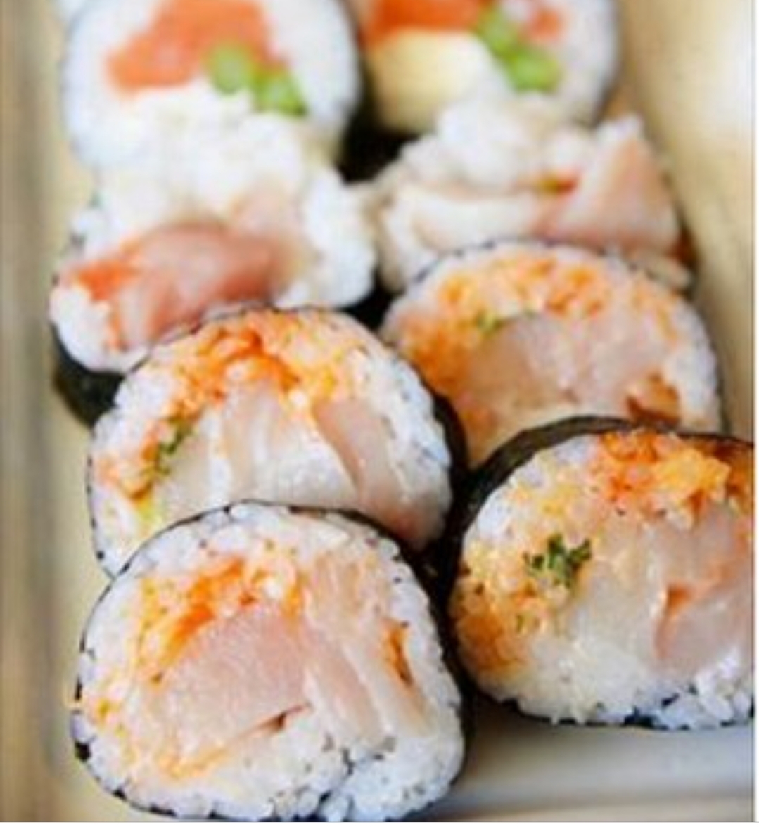 Order Spicy Yellowtail Roll food online from Sushi Mon store, Las Vegas on bringmethat.com
