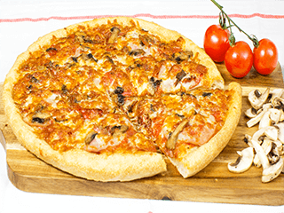 Order Canadian Classic Pizza - Personal 8'' food online from Sarpino's Pizzeria  store, Northbrook on bringmethat.com