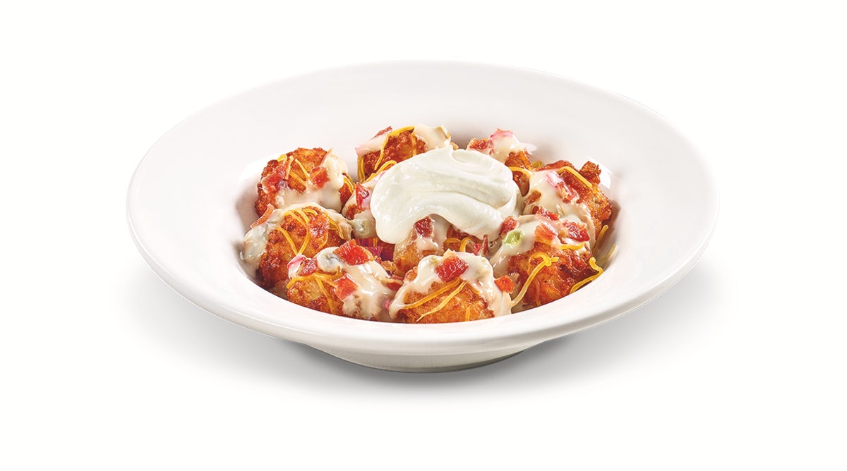 Order Loaded Bacon Cheddar Tots  food online from Denny's store, Stockton on bringmethat.com