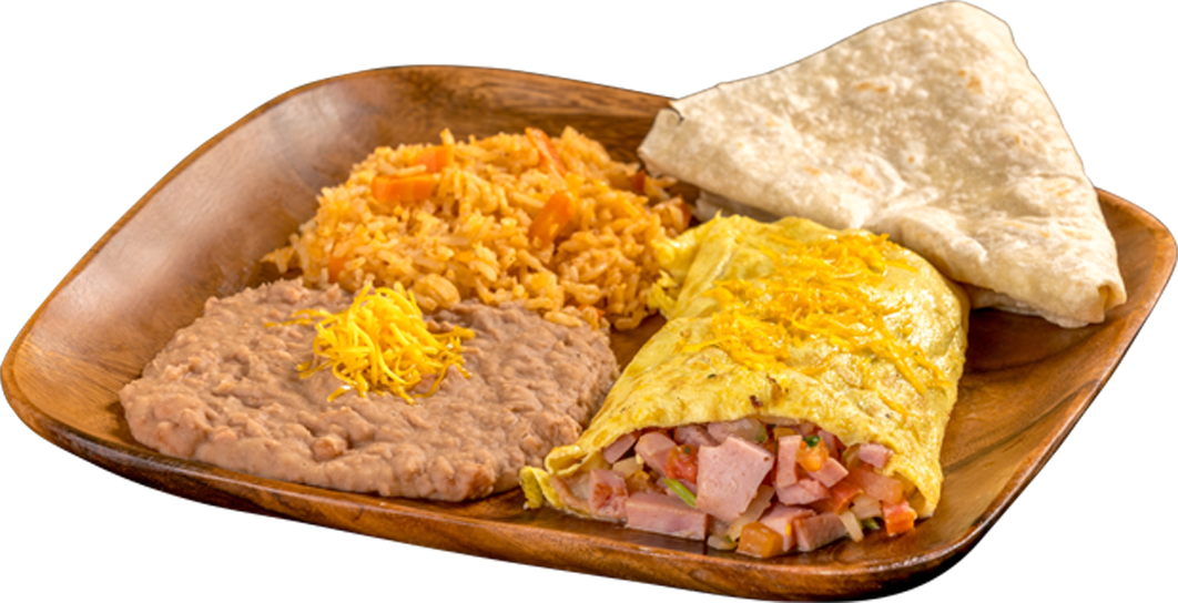 Order Spanish Omelette Plate food online from Filiberto's Mexican Food store, Tucson on bringmethat.com