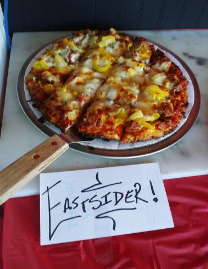 Order Eastsider Pizza - Small 10" food online from Eastside Pizzeria store, St Paul on bringmethat.com