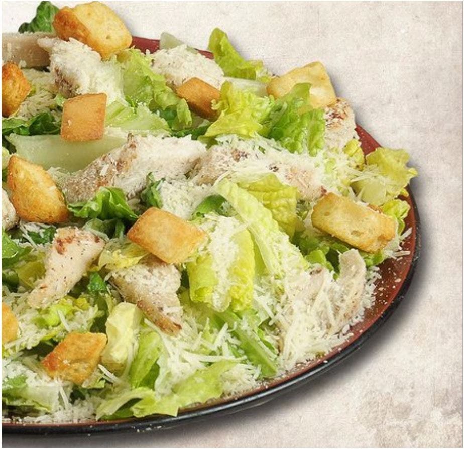 Order Chicken Caesar Salad - Small food online from Benito's Pizza store, Westland on bringmethat.com