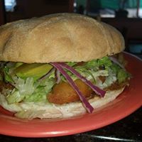 Order Fish Torta food online from Cocina Mexican Express store, Las Cruces on bringmethat.com