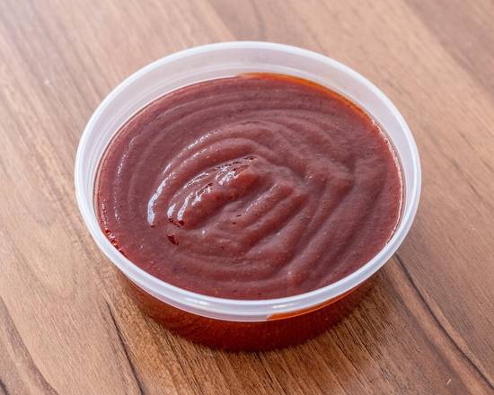 Order Side of BBQ Sauce - 2 oz food online from Captain Jay Fish & Chicken store, Eastpointe on bringmethat.com