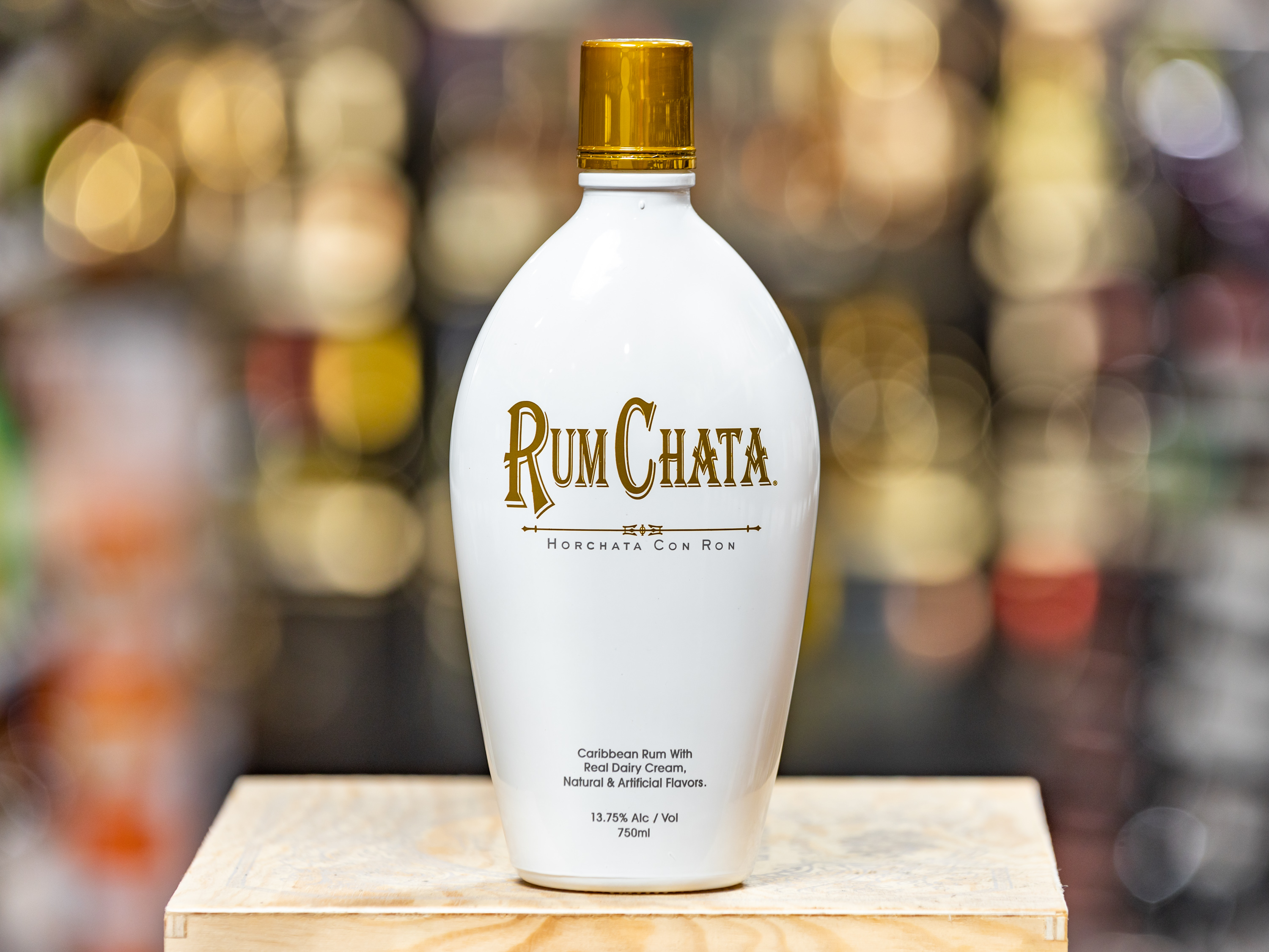 Order RumChata, 750 ml. Liqueur food online from Armenetti Town Liquor Inc store, Chicago on bringmethat.com