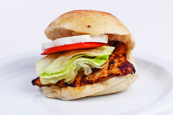 Order Grilled Chicken Panini  food online from Umberto Pizzeria store, Bellmore on bringmethat.com