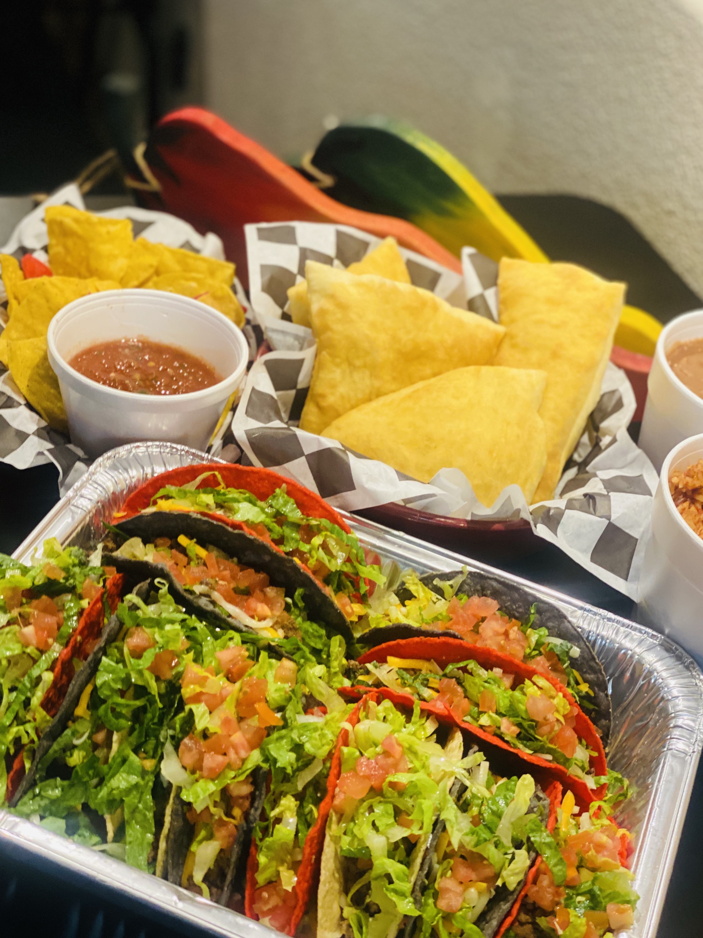 Order Family Taco Dinner food online from The Chile Pod store, Farmington on bringmethat.com