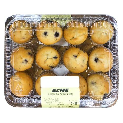 Order Muffins Mini Blueberry (1 package) food online from Safeway store, Rehoboth Beach on bringmethat.com
