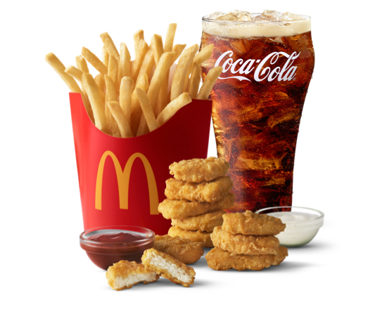 Order 10 Piece McNuggets Meal food online from Mcdonald store, De Pere on bringmethat.com