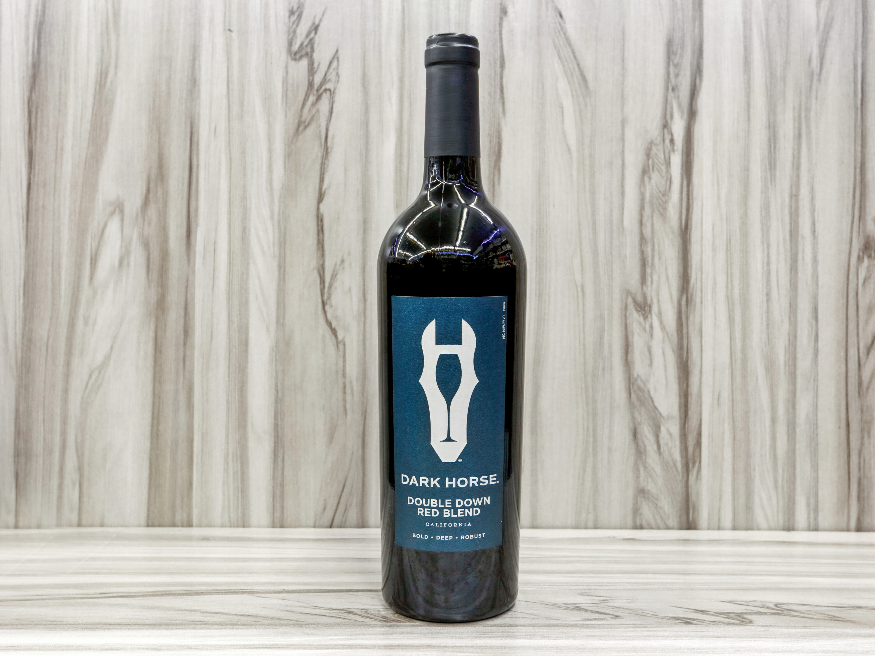 Order 750 ml Dark Horse Double Down Red Blend food online from Shamrock Wines & Liquors store, Bronx on bringmethat.com