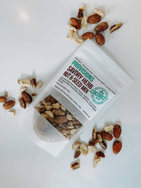 Order Savory Herb Nut Mix Bag food online from Cocobeet store, Boston on bringmethat.com