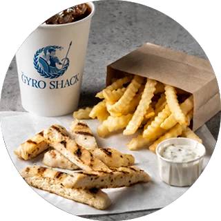 Order Kid's Grilled Chicken food online from Gyro Shack store, Boise on bringmethat.com