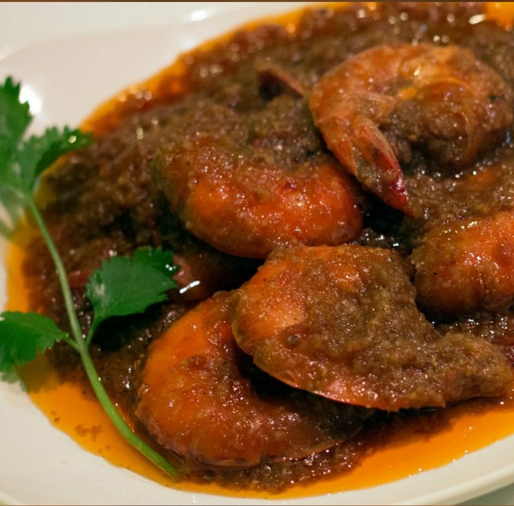 Order E15. Shrimp curry ( GF) food online from Pa Lian Burmese Restaurant store, Wheaton on bringmethat.com