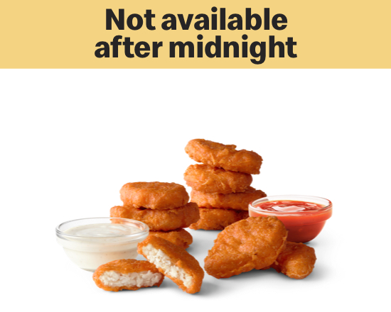 Order 10 Piece Spicy McNuggets  food online from Mcdonald store, De Pere on bringmethat.com