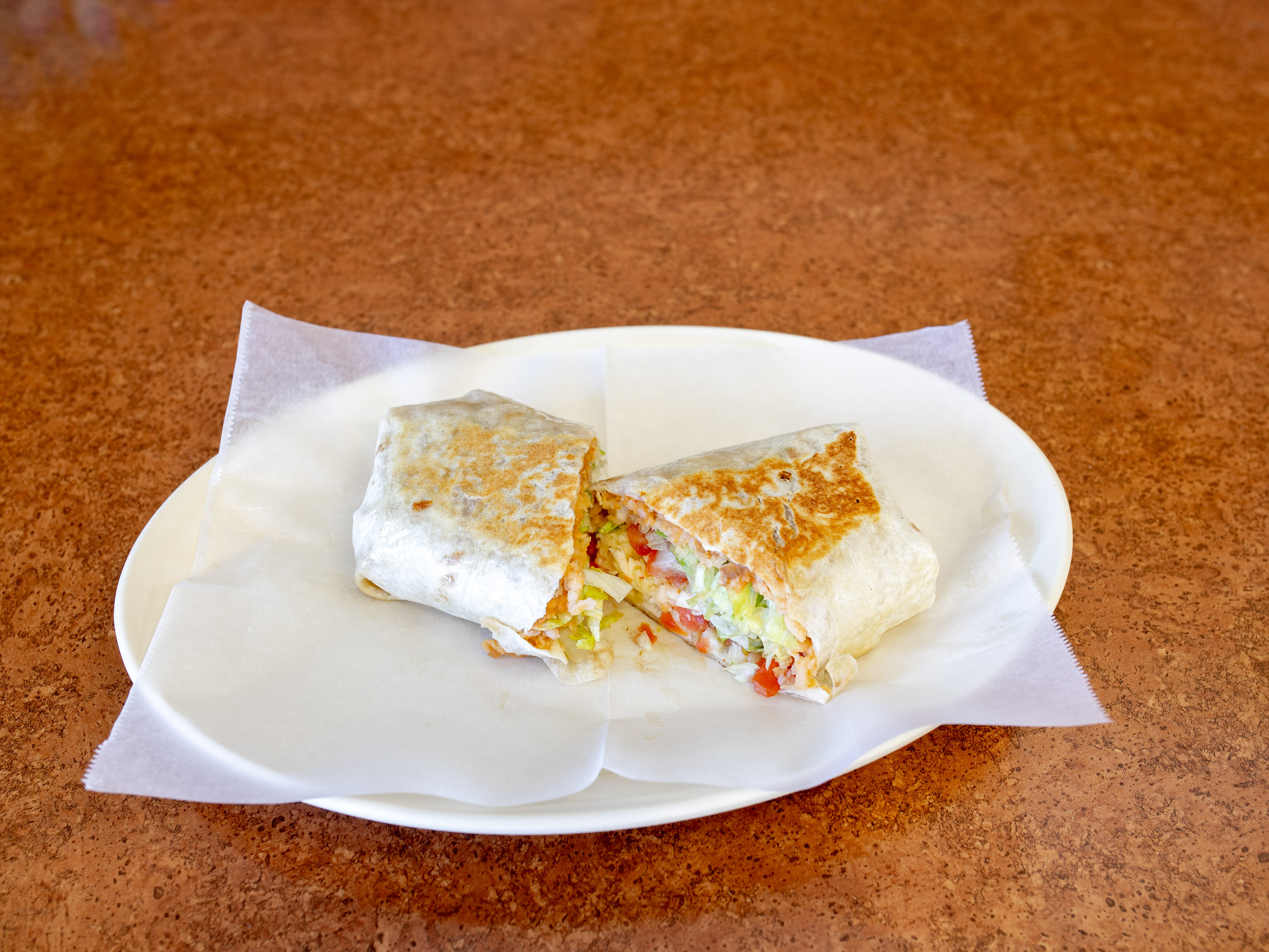 Order Mini Burrito food online from La Huerta Grill store, St. Charles on bringmethat.com