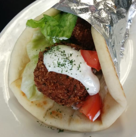 Order Falafel Pita food online from Greek's Grill The store, Chandler on bringmethat.com