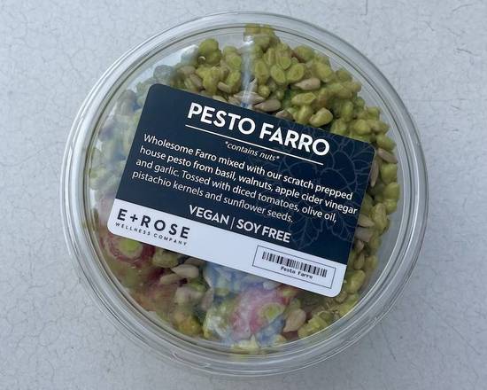 Order Pesto Farro food online from E+Rose Wellness Bodega At The 505 store, Nashville-Davidson on bringmethat.com
