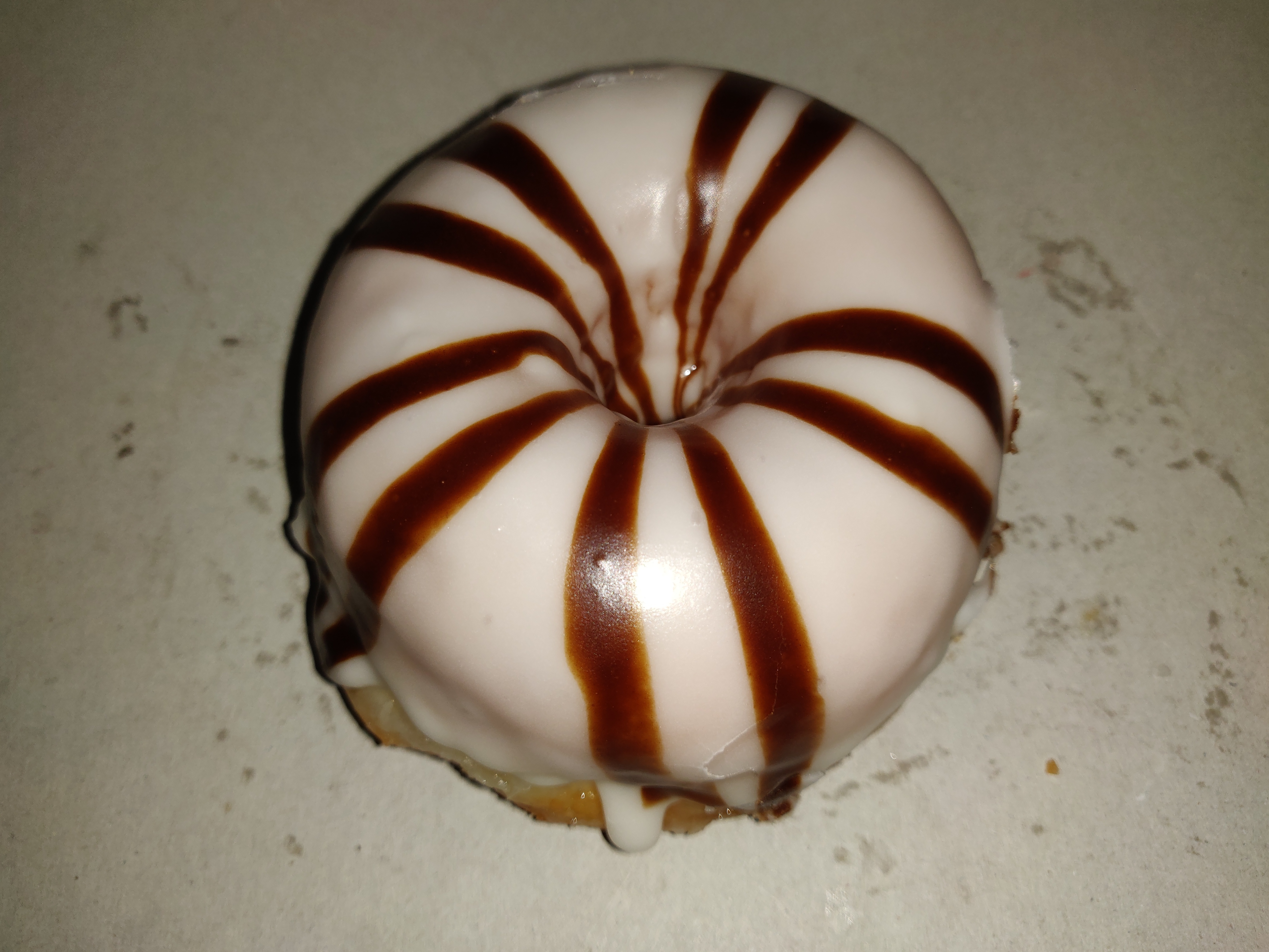 Order Marble Glazed Donut food online from Donut Club store, San Dimas on bringmethat.com