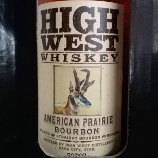 Order High west whiskey american prairie bourbon food online from Fiesta Market & Liquor store, Palm Springs on bringmethat.com