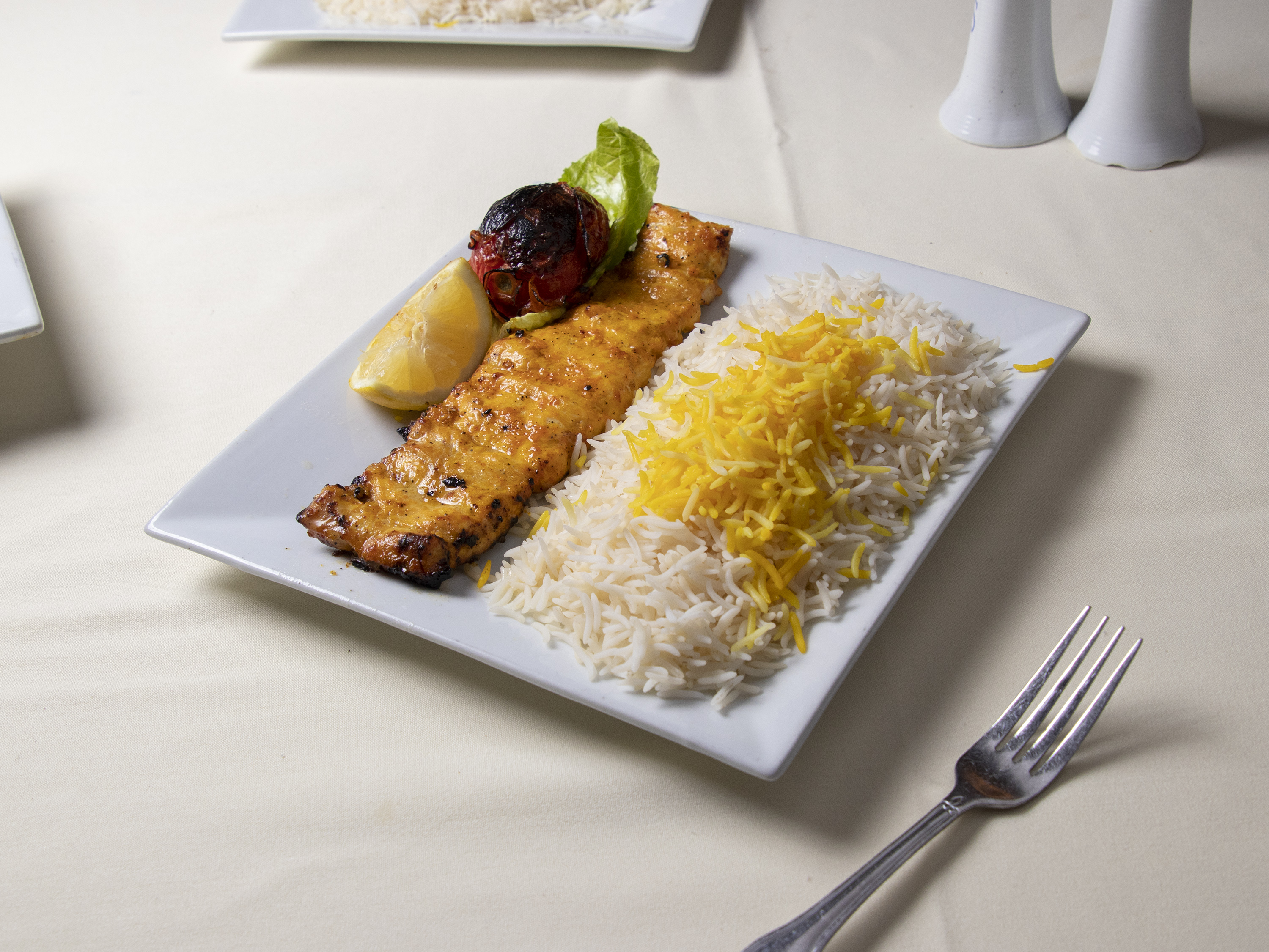 Order Chicken Kabob food online from Persepolis Persian Cuisine store, Atlanta on bringmethat.com