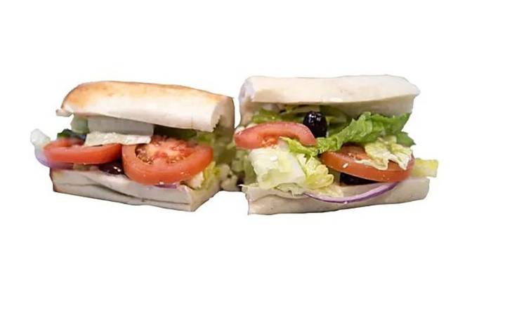 Order Club Med Veggie Sandwich food online from EGGJAM by Billy Bricks store, Lombard on bringmethat.com