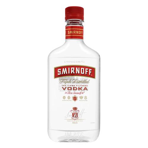 Order Smirnoff Vodka - 375ml/Single food online from Bottle Shop & Spirits store, Los Alamitos on bringmethat.com