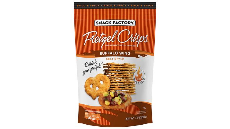 Order Snack Factory Pretzel Crisps, Buffalo Wing food online from Anderson Convenience Markets #140 store, Omaha on bringmethat.com