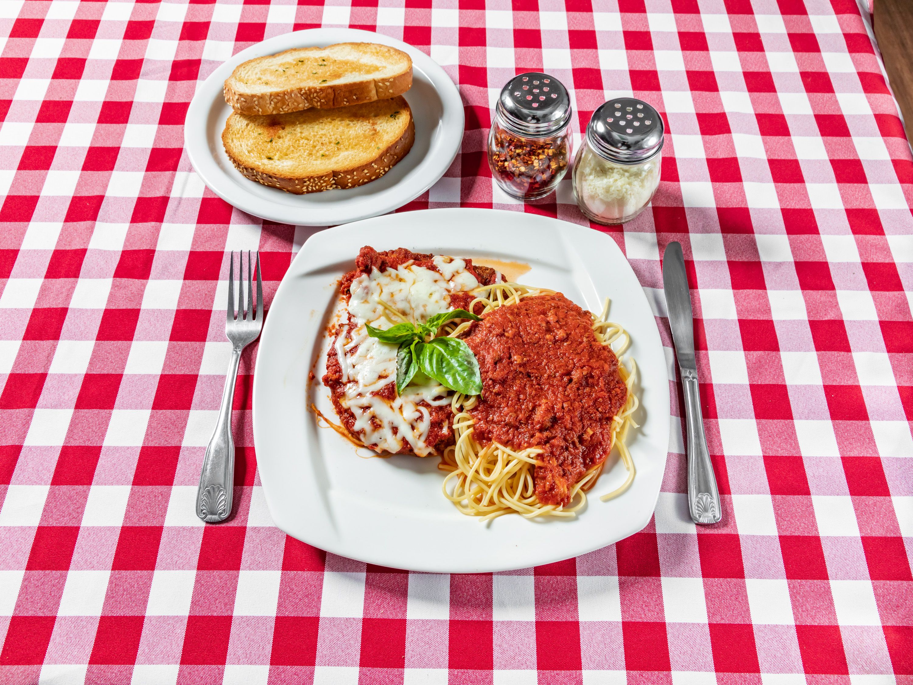 Order Couple's Special with Spaghetti  food online from Casa D Oro store, Tustin on bringmethat.com