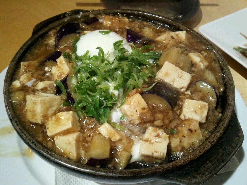 Order Mabo Meshi food online from Gochi Japanese Fusion Tapas store, Cupertino on bringmethat.com