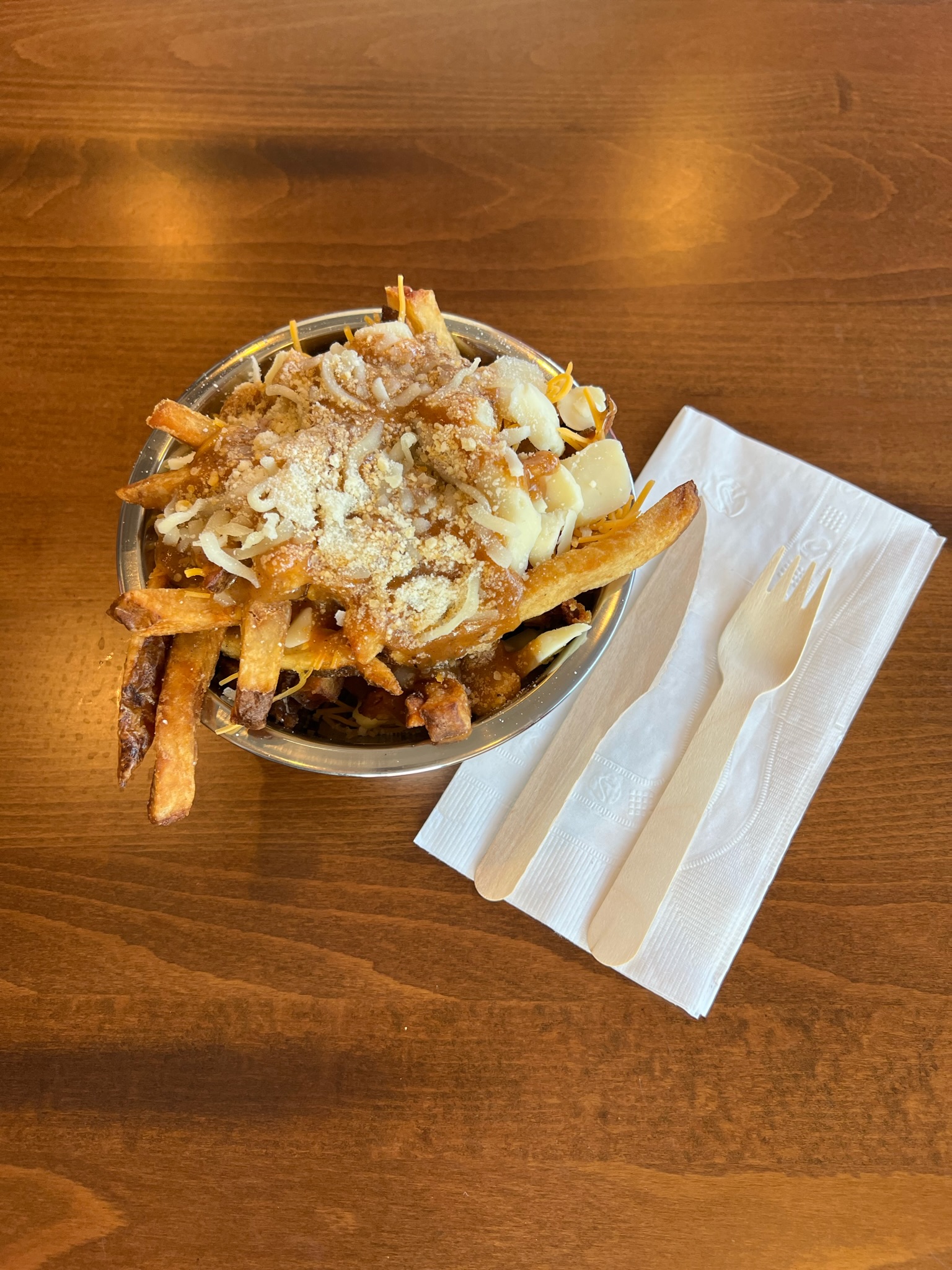 Order 4 Cheese Poutine food online from Hertel Ave Poutine And Cream store, Buffalo on bringmethat.com