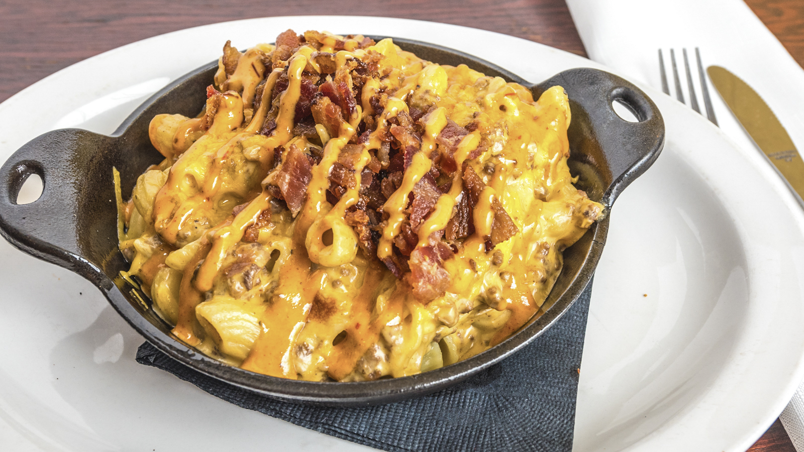 Order Bacon Cheeseburger Mac and Cheese food online from Burgers & Barley store, Rock Hill on bringmethat.com