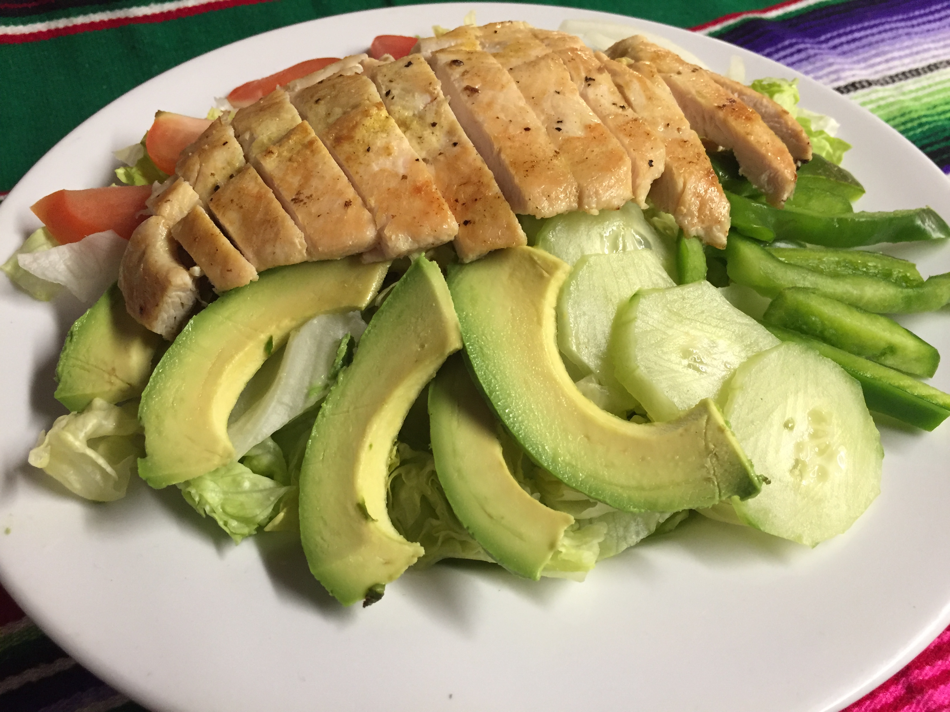 Order AVOCADO SALAD  food online from Montes Cafe store, Seaside Heights on bringmethat.com