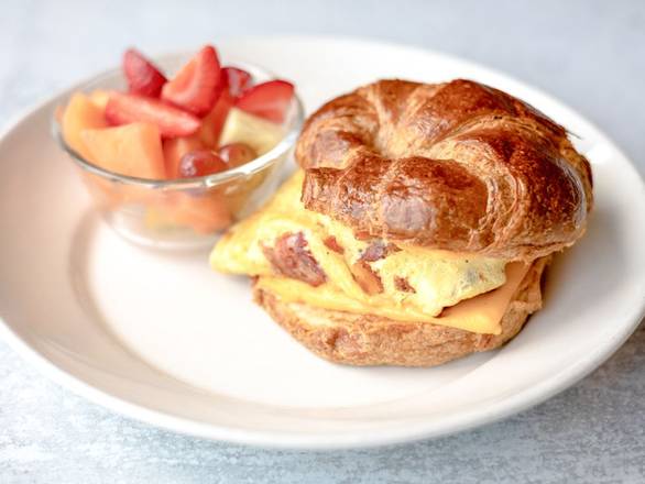 Order CROISSANT SANDWICH food online from Black Walnut Cafe store, Conroe on bringmethat.com