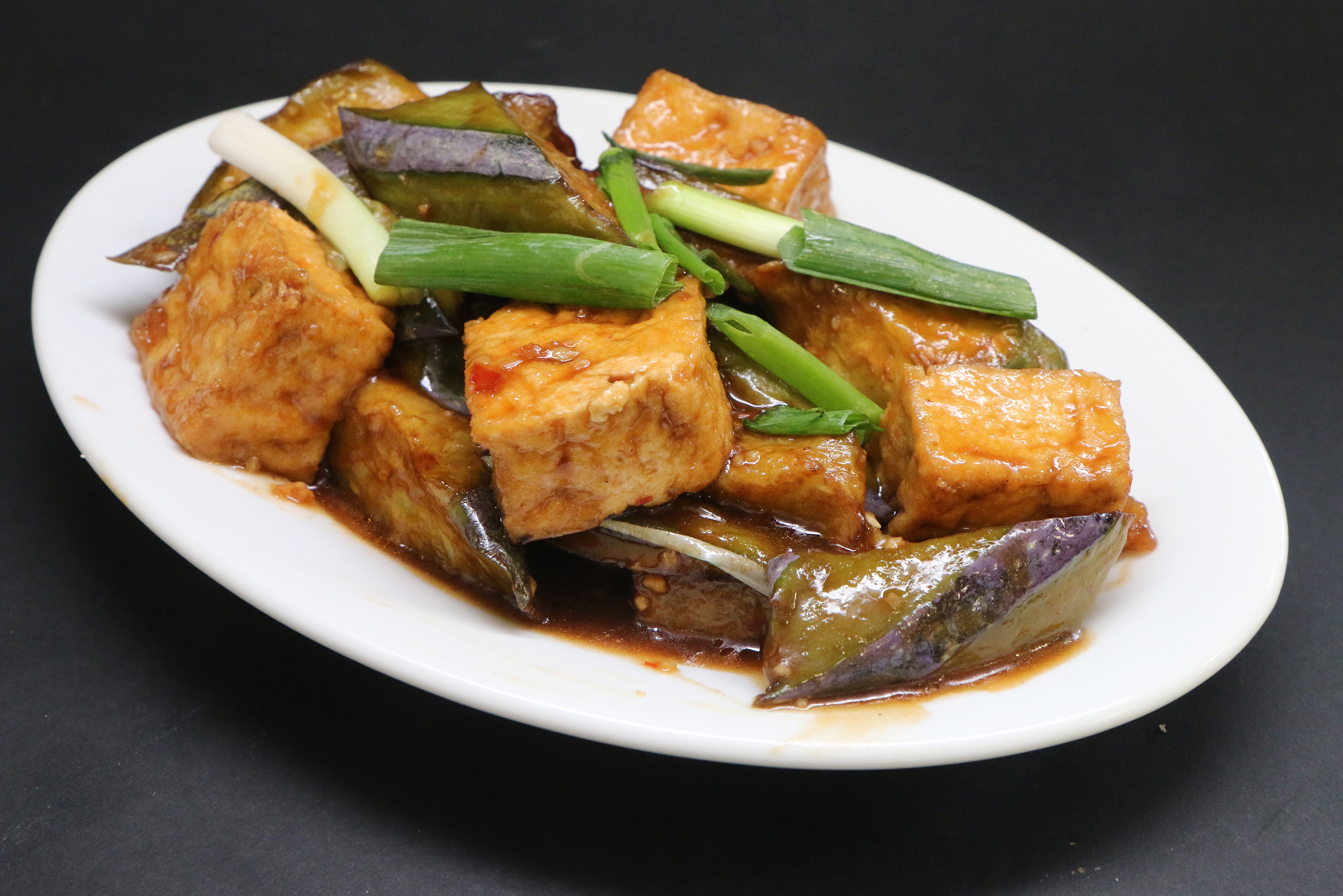 Order Eggplant Tofu food online from Honolulu Kitchen store, Waipahu on bringmethat.com