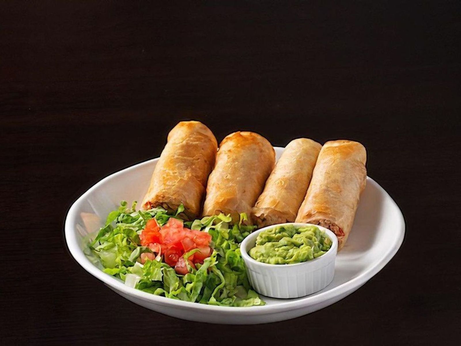 Order Chicken Flautas ~ food online from El Fresco Mexican Grill store, Centreville on bringmethat.com