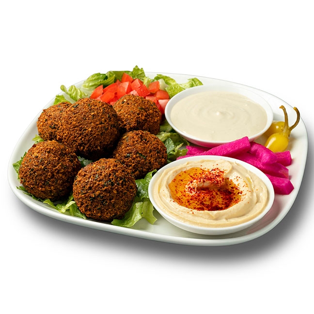 Order Falafel Plate food online from Zankou Chicken store, Burbank on bringmethat.com