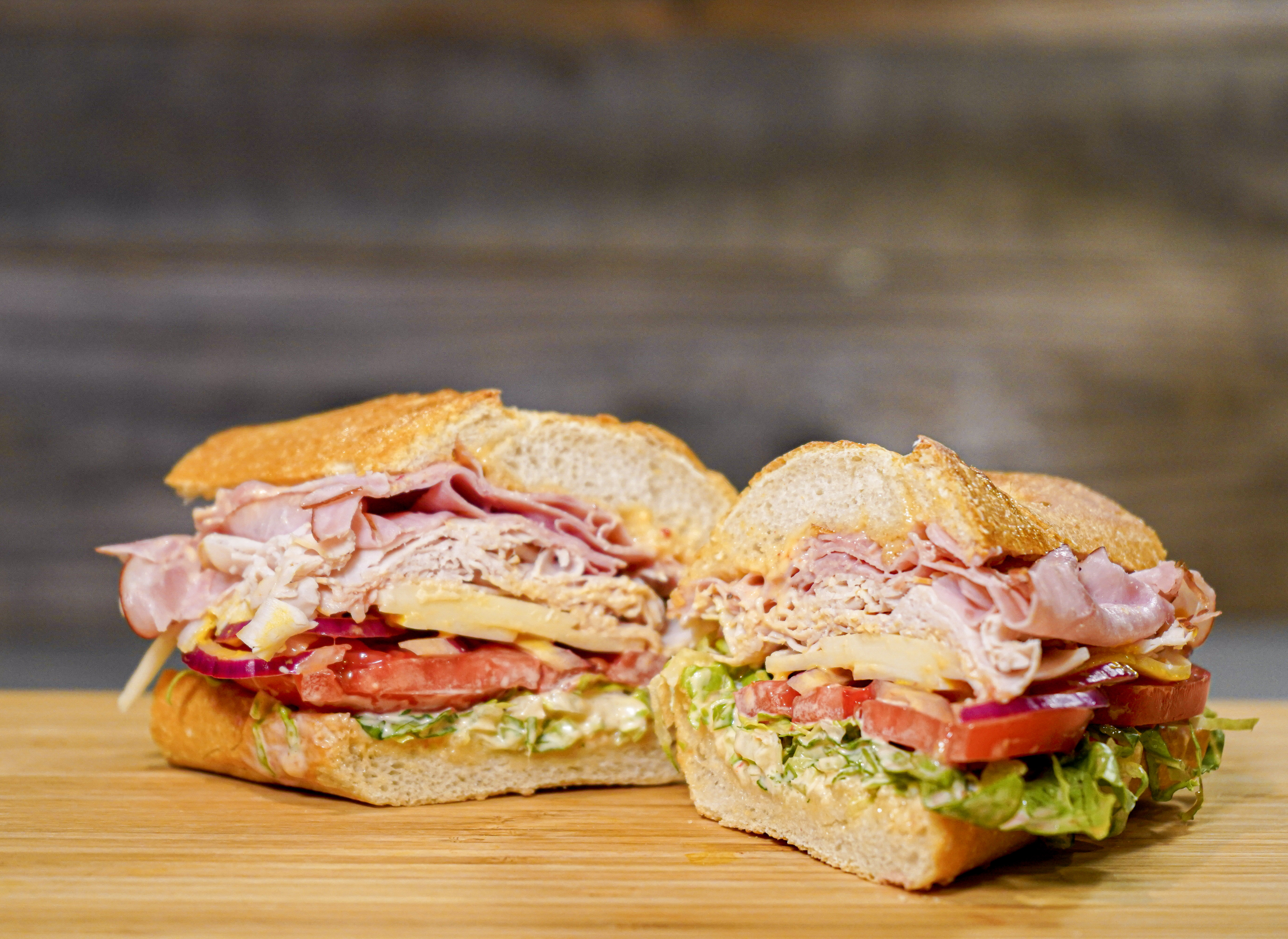 Order Ham and Turkey Sandwich food online from Sourdough & Co store, Roseville on bringmethat.com