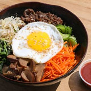 Order Korean Bibimbap  food online from Nom Nom Teriyaki store, Everett on bringmethat.com
