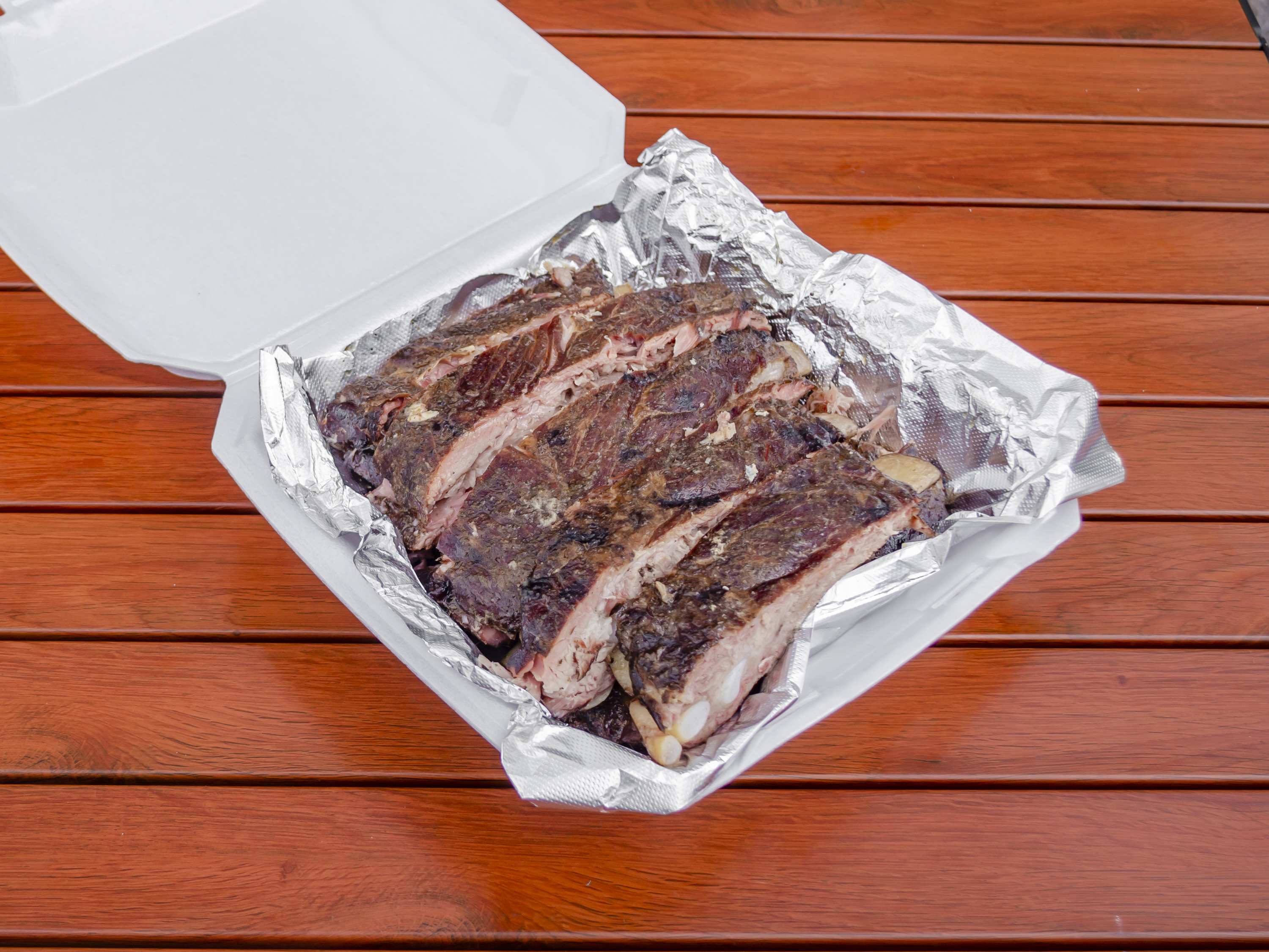 Order Smoked Pork Ribs food online from Gold Tooth Annie store, Colorado Springs on bringmethat.com