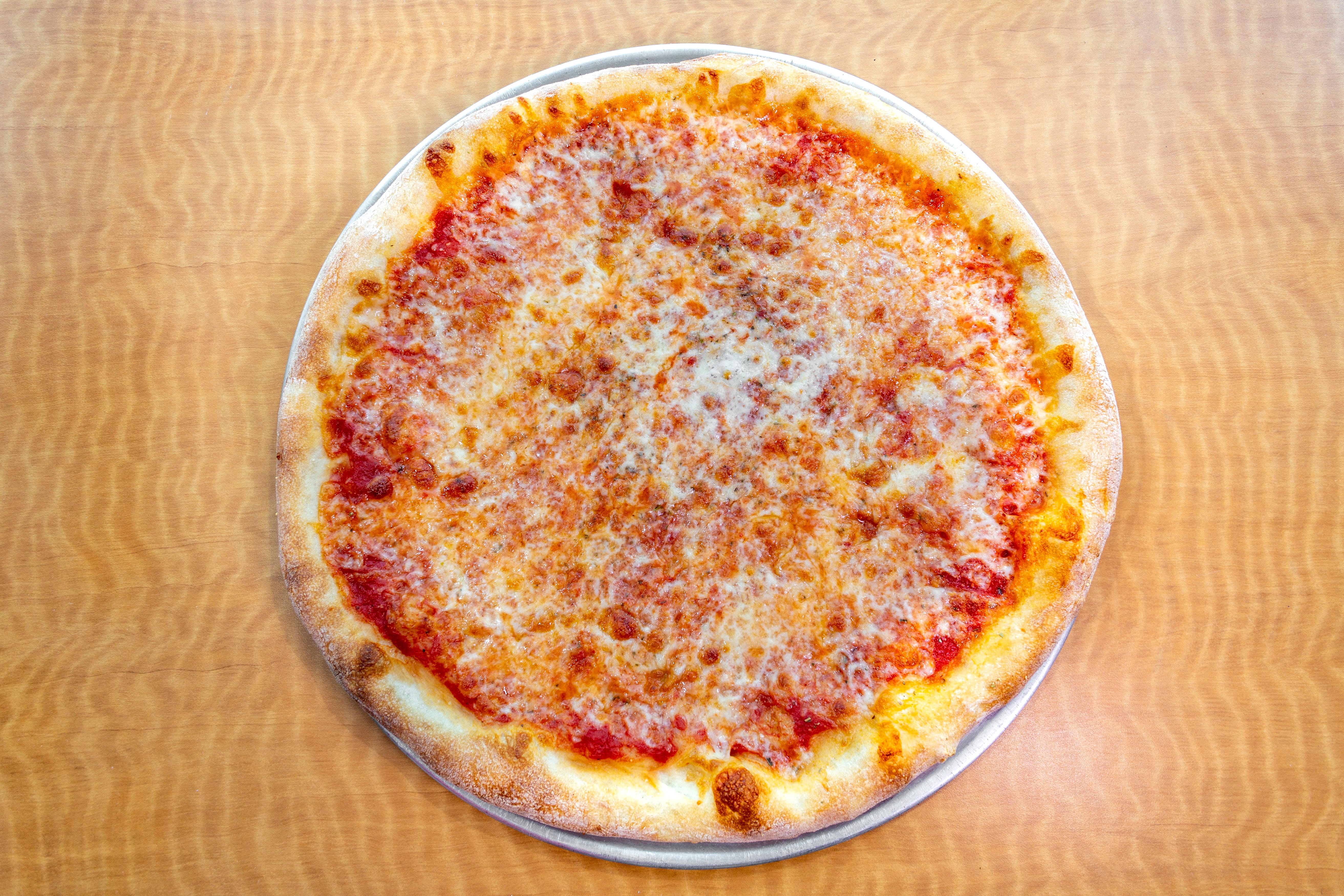 Order Plain Cheese Pizza - Small 14'' food online from Mario Cafe & Pizzeria store, East Greenville on bringmethat.com