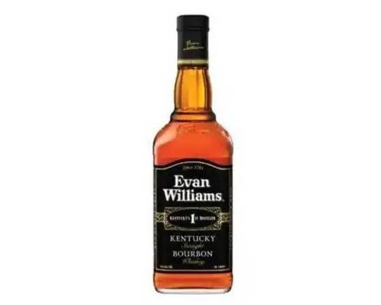 Order Evan Williams Black Label, 750mL bourbon (43.0% ABV) food online from Bushwick store, Brooklyn on bringmethat.com