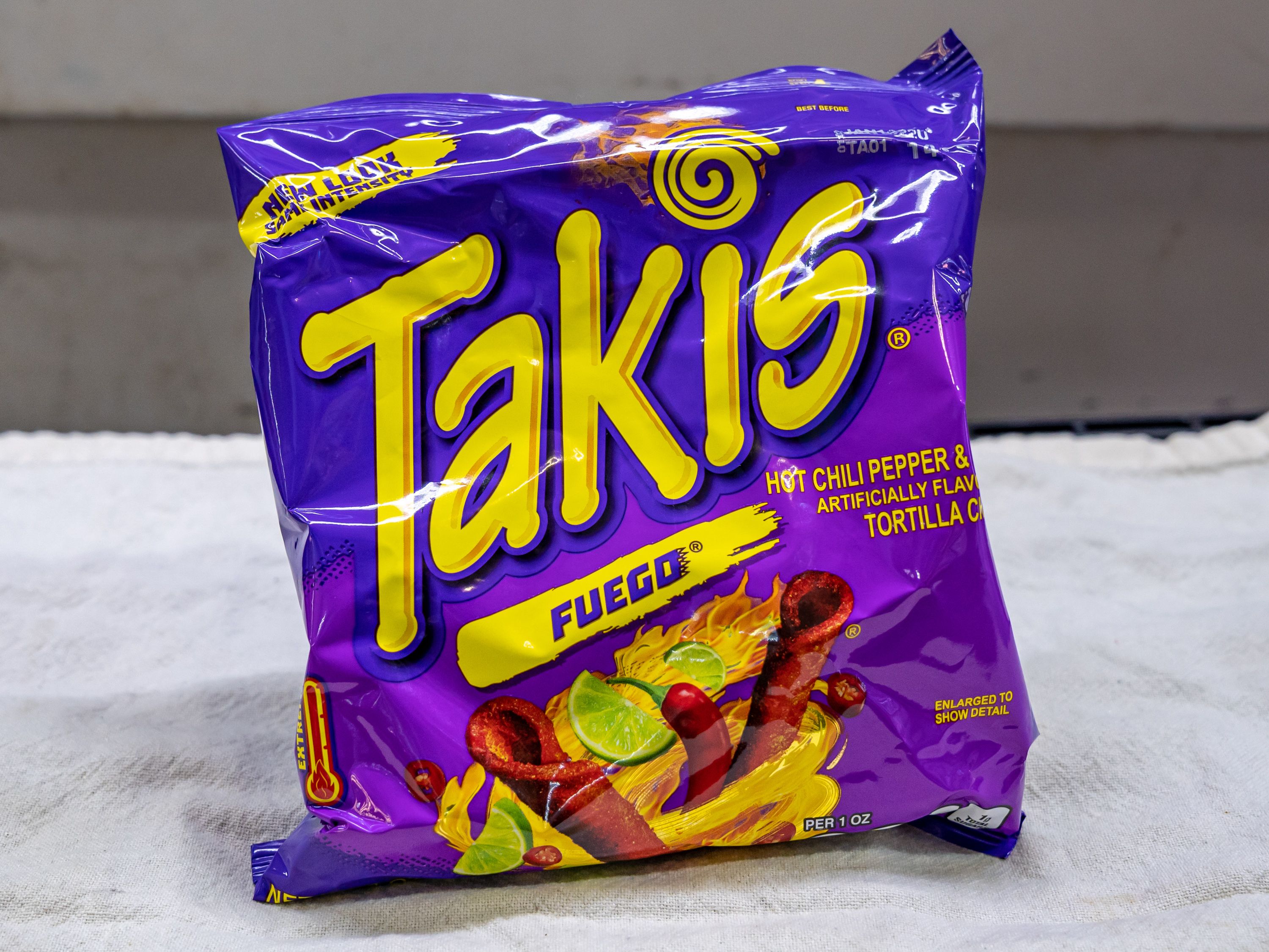 Order Takis Fuego hot chili & lime - 9.9oz food online from Quentin Deli and Grocery store, Brooklyn on bringmethat.com