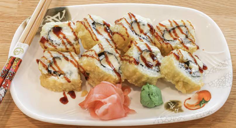 Order Crab Rangoon Roll food online from Tokyo Express Hibachi And Sushi store, Nicholasville on bringmethat.com