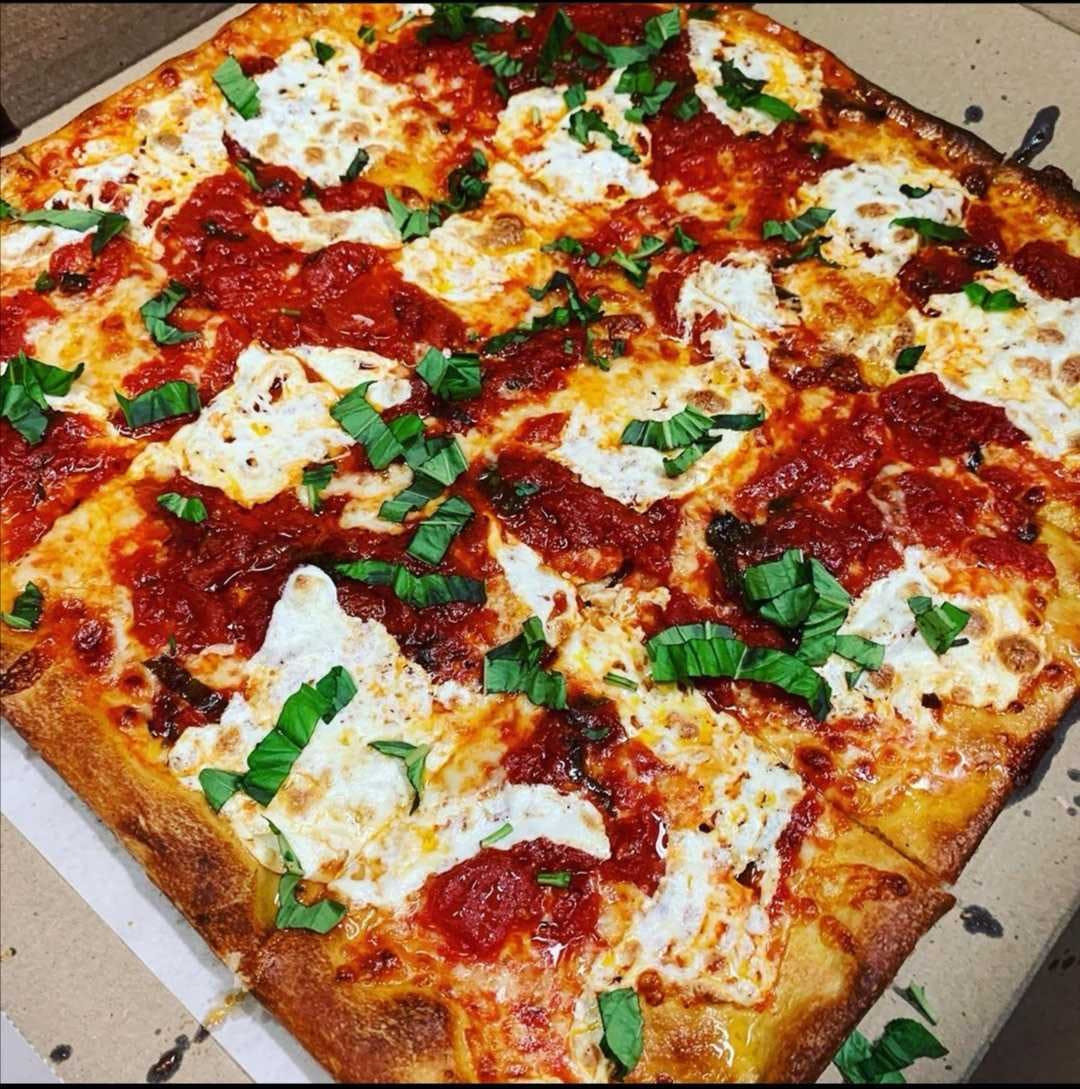 Order The Brooklyn Grandma Pizza - Pizza food online from Brooklyn Pizza store, Stirling on bringmethat.com