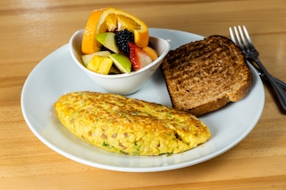 Order Mile High Omelet food online from Honey Biscuit Breakfast & Lunch store, Mount Prospect on bringmethat.com