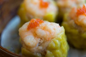 Order Steam Cantonese Shumai (5 pcs) food online from Kira asian bistro & sushi bar store, Armonk on bringmethat.com