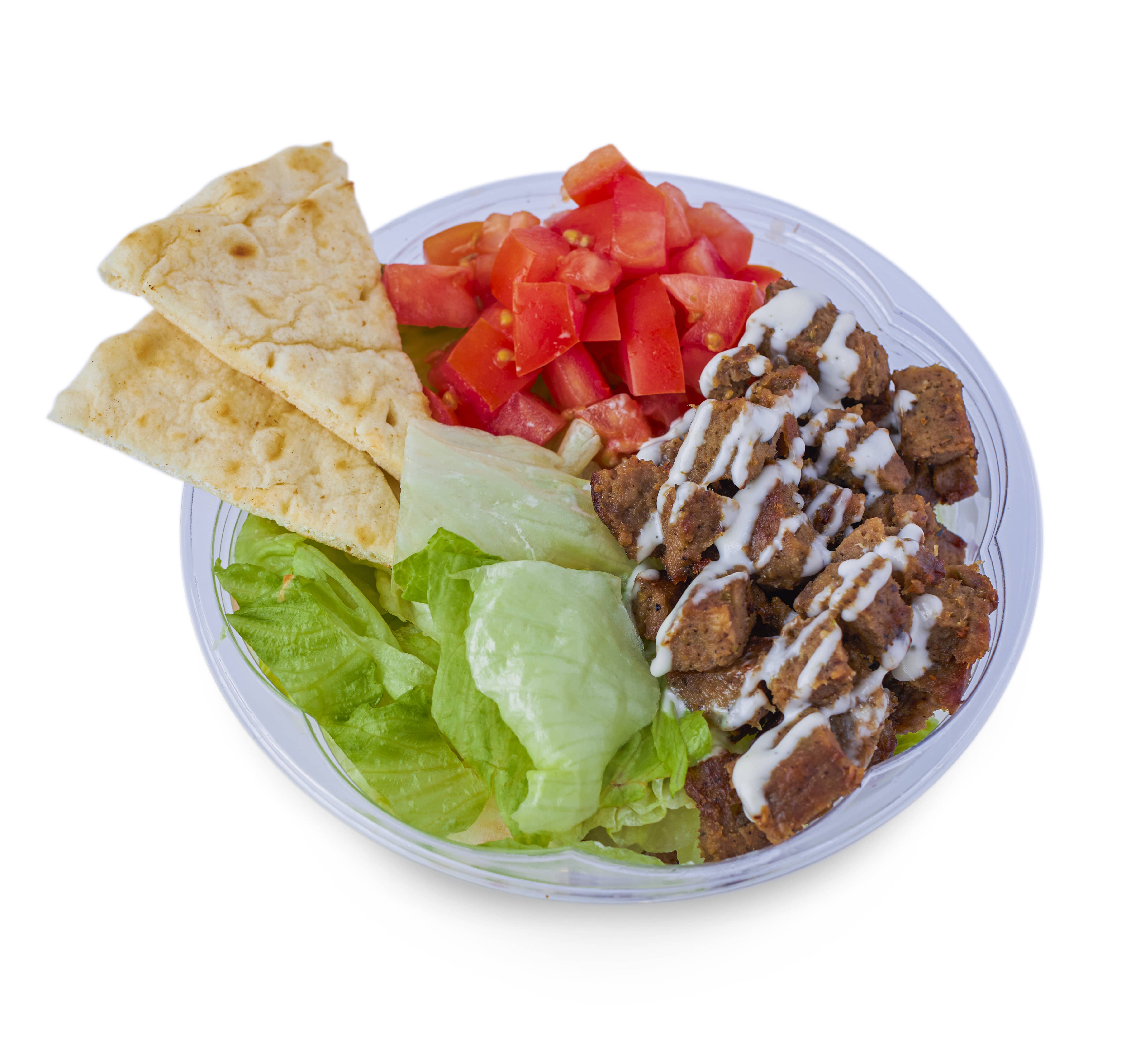 Order Gyro Salad food online from Tastee Platters store, Hoboken on bringmethat.com