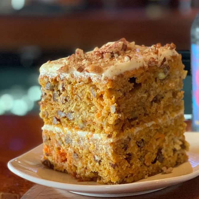 Order Carrot Cake food online from Dunning Pour House store, Chicago on bringmethat.com