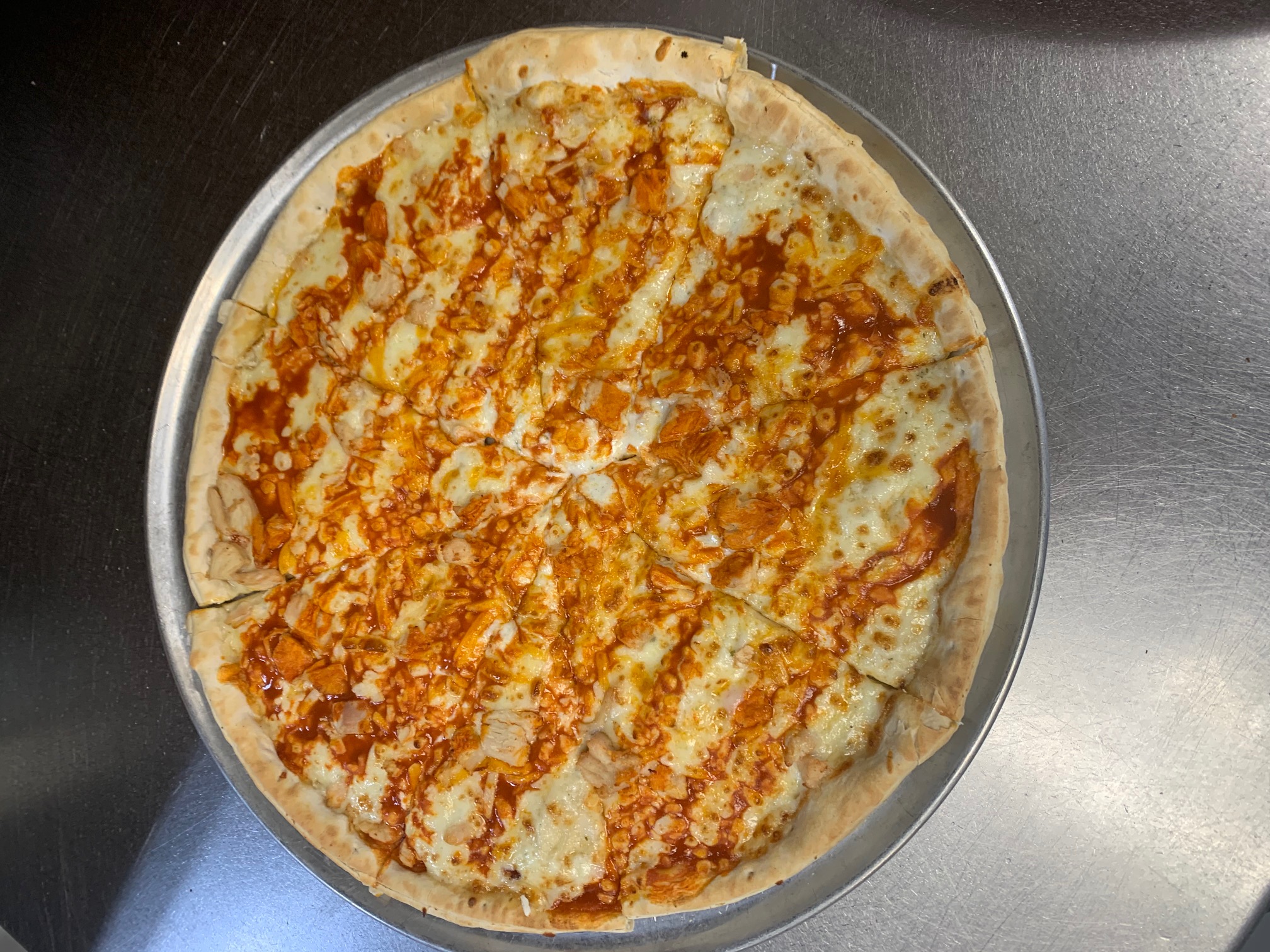 Order Buffalo Chicken Ranch Pizza food online from In Out Pizza store, Morristown on bringmethat.com