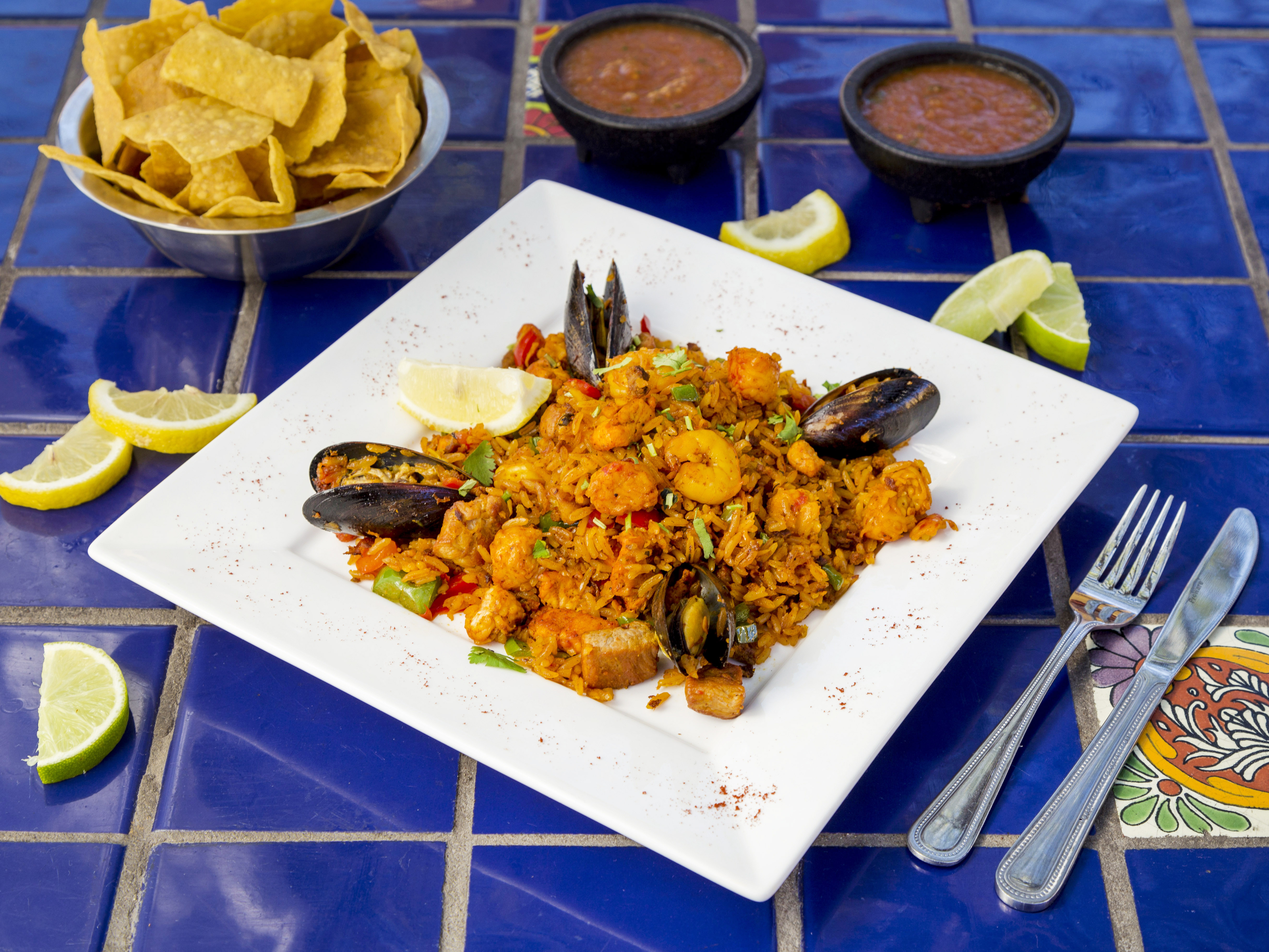 Order Mexican Paella food online from Guadalajara Mexican Grill store, Tucson on bringmethat.com